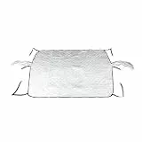 PIUGILH Schneeschutz Auto Frontscheibe,Windschutzscheibe Abdeckung,Frostschutz Für Windschutzscheiben,Windschutzscheiben Abdeckung Winter-Mit Spiegeltasche (Geeignet für Lamborghini Urus 2018-2023)