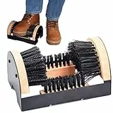 DXIA Stiefelbürste, Schuhabstreifer Aussen, Schuhabstreifer Aussen mit Bürsten, Gardena Stiefelbürste mit Steifen Borsten, Bürsten für Schuhe und Stiefel, Schlammentferner