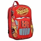 Disney 760-8462 Piston Cup Champion Cars Lightning McQueen 3D Effekt Rucksack, 31 cm