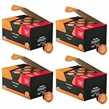 Tchibo Cafissimo Vorratsbox Caffè Crema vollmundig Kaffeekapseln, 384 Stück – 4x 96 Kapseln (Kaffee, ausgewogen und vollmundig), nachhaltig & fair gehandelt