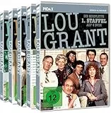 Lou Grant Die komplette Serie, 114-teilige preisgekrönte Kult-Reporter Serie mit Edward Asner, Staffel 1-5 auf 20 DVDs, Krimi