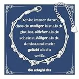 CheersLife Armband Mädchen,Schmuck Teenager Geschenke für Mädchen 12 13 14 15 16 17 18 19 20 21 Jahre,Weihnachten Geburtstag Geschenke für Tochter Schwestern Freundin
