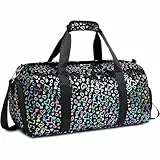 Sporttasche Kinder Mädchen Reisetaschen Schulsporttasche Kindertasche 25L Klassische Sporttaschen Gym Bag Trainingstasche mit Schuhfach,Liebe Plüsch
