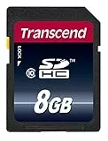 Transcend 8GB SDHC Speicherkarte Ultimate Class 10 (20MB/s)