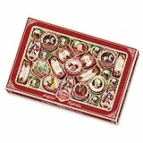 Reber Spezialitäten-Kassette – 25 hochfeine Reber Klassiker – Mit Pralinen, Echten Mozart-Kugeln, Constanze Mozart-Kugeln, Marzipan, Pasteten und Nougat