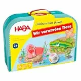 HABA Meine ersten Spiele – Wir verarzten Tiere – Tierarzt-Würfelspiel für Kinder ab 2 Jahren – Mit Arztkoffer & 2 Spielvarianten – 2011719001