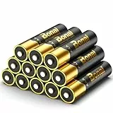 BONAI AAA Wiederaufladbare Batterien Hohe Kapazität 1100mAh 12 Stück Akku 1,2V Micro AAA Accu NI-MH Aufladbare Akkubatterien HR03 Rechargeable Battery Geringe Selbstentladung