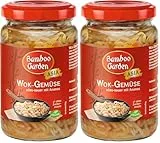 Bamboo Garden Wok-Gemüse, süß-sauer, 330 g, Abtropfgewicht 180 g (Verpackungsdesign kann abweichen) (Packung mit 2)