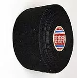 Tesa Gewebeband PET-Vlies 51608 Isolierband für Kabelbäume Baumwolle Klebeband (50mm x 25m)