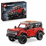 LEGO Technic Ford Bronco SUV Offroad-Fahrzeug – Modellauto mit aufklappbaren Türen, V6-Motor, Federung und Lenkung – Sammelmodell und Geschenk für Jungen ab 9 Jahren – 42213