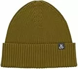Marc OߴPolo Herren Strickmütze aus Bio-Baumwolle mit Logo
