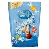 Lindt Schokolade LINDOR Kugeln Vollmilch-Mischung | 400 g | Ca. 30 in den Sorten Milch, Pistazie, Milchcrème, Caramel | Pralinengeschenk | Schokoladengeschenk