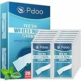 Whitening Strips 14 Applications | Effective Zähne Aufhellen in 7 Days | Teeth Whietning Strips that Enamel-Safe, No-Sensitivity | Entfernt Verfärbungen Effektiv Zahnaufhellung | Mint