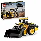 LEGO Technic Volvo L120 Electric Wheel Loader - Construction Vehicle Toy with Articulated Steering and Moving Shovel - Birthday Gift for 9+ Year Old Boys - 42209