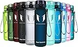 Super Sparrow Trinkflasche - Tritan Wasserflasche - 1000ml - BPA-frei - Ideale Sportflasche - Sport, Wasser, Fahrrad, Fitness, Uni, Outdoor - Leicht, Nachhaltig