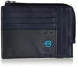 Piquadro Pulse Geldbörse, Leder, Blau, 12.00 cm