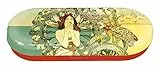 Fridolin 18666 Brillenetui Art Nouveau - Monte Carlo, Metall, bunt, 16 x 6.6 x 2.8 cm