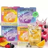 waterdrop® Mango & Beeren Fusion – 48 Waterdrop Würfel - Paradise & Wildberry Fusion – Zuckerfreier Durstlöscher & Alternative zu Getränkesirup und Geschmackspulver - Geschmack für Wasser ohne Zucker