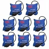 PDR TOOLS 8 Stück Montagekissen Set- Luftkissen von 300KG Pro, Luftkissenheber Fenstermontage für die Tür und Fenster Montage Tragendes Gewicht von Hebekissen, Air Pump Wedge Luftkeil Aufpumpen Kissen