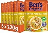 BEN'S ORIGINAL™ Express Reis Bunter Paprika 6 x 220g