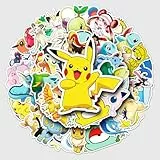 50 Stück PVC-Wasseraufkleber – Kreative Graffiti-Cartoon-Aufkleber für Kinder – Deko für Skateboards, Koffer, Laptops – Selbstklebende Stickers