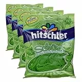 Hitschler Apfel Frucht Gummi Schnüre, 125g (4er Pack)