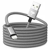 iPhone Ladekabel, Lightning Kabel 3M ladekabel iphone kabel MFi Zertifiziert iPhone Schnellladekabel Nylon Fast USB Lightning Kabel für iPhone 14 13 12 11 Pro Max Mini XS XR X 8 7 6 6s Plus 5 SE,iPad