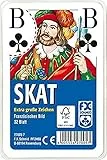Ravensburger 27005- Skat, Französisches Bild mit großen Eckzeichen, 32 Karten in Klarsicht-Box