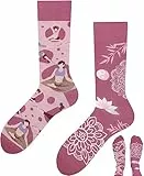 TODO Lustige Socken Damen und Herren, Coole Socken mit Motiv - Bunte, Mehrfarbige, Verrückte (39-42, Yoga)
