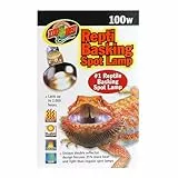 Zoo Med SL-100E Repti Basking Spot Strahler, 100 Watt, für Wärme und Licht im Terrarium