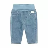 Steiff Jeanshose EU Größe 86 Colony Blue, Jeans Hose, Kinderhose für jeden Anlass, lockere Bequeme Passform, waschmaschinenfest