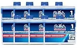 Finish, Spülmaschinenreiniger, 250 ml (Großpackung mit 8 Stück, insgesamt 2 l), entfernt Fett und Kalk, frischer Geruch, bekämpft Gerüche für eine sauberere hygienische Geschirrspülmaschine