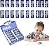 Radiergummi Kinder, 30 Stück 2B Radiergummis Set, Weicher Weiße Radiergummis Kinder Schule 1 Klasse Weich Radierer Set für Schule Büro Skizzenraum Kunstmalerei Schulmaterialien