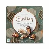Guylian Meeresfrüchte Pralinen Weihnachtsedition 250g – Belgische Schokolade mit Nuss-Nougat, mintgrüne Geschenkbox, tolle Advents- & Weihnachtsgeschenkidee, edle Pralinenmischung The Original