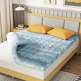 MOLPHIT Matratzen Topper 140x200cm, 7 Zonen Matratzentopper 140x200cm aus Gel kaltschaum, 5cm Höhe- Öko-TEX Zertifiziert, Matratzenauflage Ohne Bezug für Boxspringbett Wohnwagen Schlafsofa