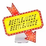 Paladone Beetlejuice Icon Accent Light - Offiziell lizenziertes Merchandise aus dem ikonischen Retro-Horrorfilm, gruselige Raumdekoration und Geschenk, Gothic-Schlafzimmer-Accessoire und Nachtlicht