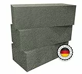 ELES VIDAS ORIGINAL Blumensteckmasse - Trockensteckmasse Set 23 x 11 x 7,5 cm, Steckmoos, Steckmasse, Steckziegel für Blumengestecke, Steckschwamm zum Basteln, Feiern & Hobby - DEUTSCHE HERSTELLUNG
