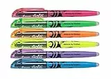 PILOT Textmarker Frixion light SWFLS6, bl gn ge or vi pi Etui