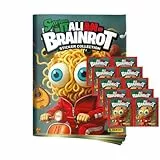 Sticker 2025 „Skifidol Italian Brainrot“ | 1x Stickeralbum + 10x Stickertüten