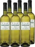 Chardonnay - Les Jamelles - Weißwein - trocken - 6er Paket
