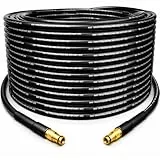 20M Hochdruckschlauch für Kärcher K2 K3 K4 K5 K6 K7, Hochdruckreiniger Schlauch Zubehör mit Click Quick Connect Stecksystem,Hochdruck Verlängerungsschlauch Ersatzteile für Kärcher Hochdruckreiniger