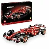 LEGO Technic Ferrari SF-24 F1 Rennauto - Sammlermodell im Maßstab 1:8 mit V6-Motor, Getriebe, Lenkung und DRS - Geschenk zu Weihnachten für Erwachsene, Männer und Frauen - 42207