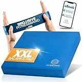 My Balance XXL - Balance Pad inkl. Widerstandsband I Hochwertiges Balancekissen mit E-Book I Stärkt deine Balance I Balance Kissen für Fitness, Yoga & Koordinationstraining