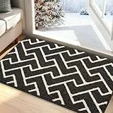 Biscpro Fußmatte mat,schmutzfangmatte innen 60x90cm rutschfest Fußmatten, Teppich Waschbar in Waschmaschine Innen & Außen türmatte,für Eingangsbereich,Aussenbereich,Fussmatten Haustür