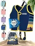 KIDVERSE Schwimmweste Kinder 3-6 Jahre - TÜV geprüfte Schwimmwesten - Schwimmhilfe Kinder 3-6 Jahre - Kinderschwimmweste zum Schwimmen Lernen - Komfort Schwimmweste Kind