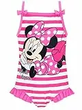 Minnie Mouse Disney Mädchen Badeanzug, Rosa, 98 (Herstellergröße: 2 - 3 Jahre)