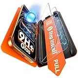 TAURI 2 Stück für iPhone 17 Pro Panzerglas 6,3' mit Staubfreie Montagehilfe, 9H Glas Displayschutz, Full Screen Stoßfest Schutzfolie, Blasenfreie Anti-Fingerabdruck-Folie, Kompatibel mit Hülle