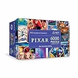 Trefl Prime - Puzzle UFT: Disney Pixar, Epic Animation Gallery - 6000 Elemente, Großes Spiel, Dickster Karton, für Erwachsene und Kinder ab 12 Jahren