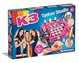 Clementoni - 56148 - Tattoo Studio K3 - Farben & Basteln, Tattoo Kinder, Niederländische Sprache, Kreatives Geschenk Für Kinder 6-10 Jahre, Tätowierungen Für Mädchen