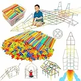 WYSWYG Konstruktionsspielzeug Baustein 1000 Stück- Kreative Verbindungsbausteine Spielzeug für Jungen & Mädchen, STEM Lernspielzeug, Geeignet für Kinder ab 3 4 5 6 7 8 Jahren